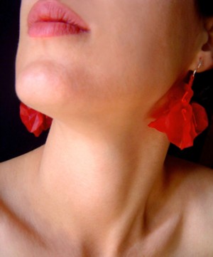 Earrings model Nuku-Hiva