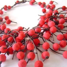 Necklace model Tibet